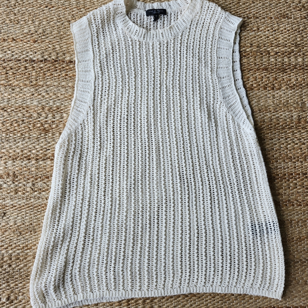 Rag & Bone - New York - Riley Knit Tank Top - Size L - Picture 10 of 16